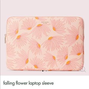 Kate Spade 15 in laptop sleeve (floral)